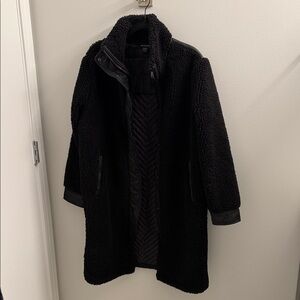 Athleta Black Teddy Jacket